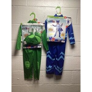 PJ Masks set  Catboy & Gekko Costume SZ 2T New In Package Baby Boy Toddlers